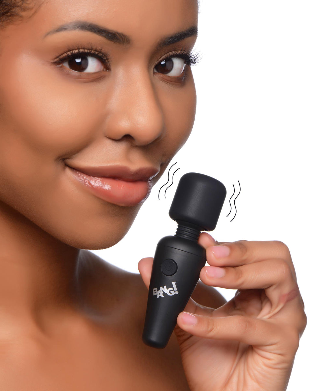 10X Ultra Powerful Silicone Mini Wand - Black - AG786-Black - UPC-848518044983