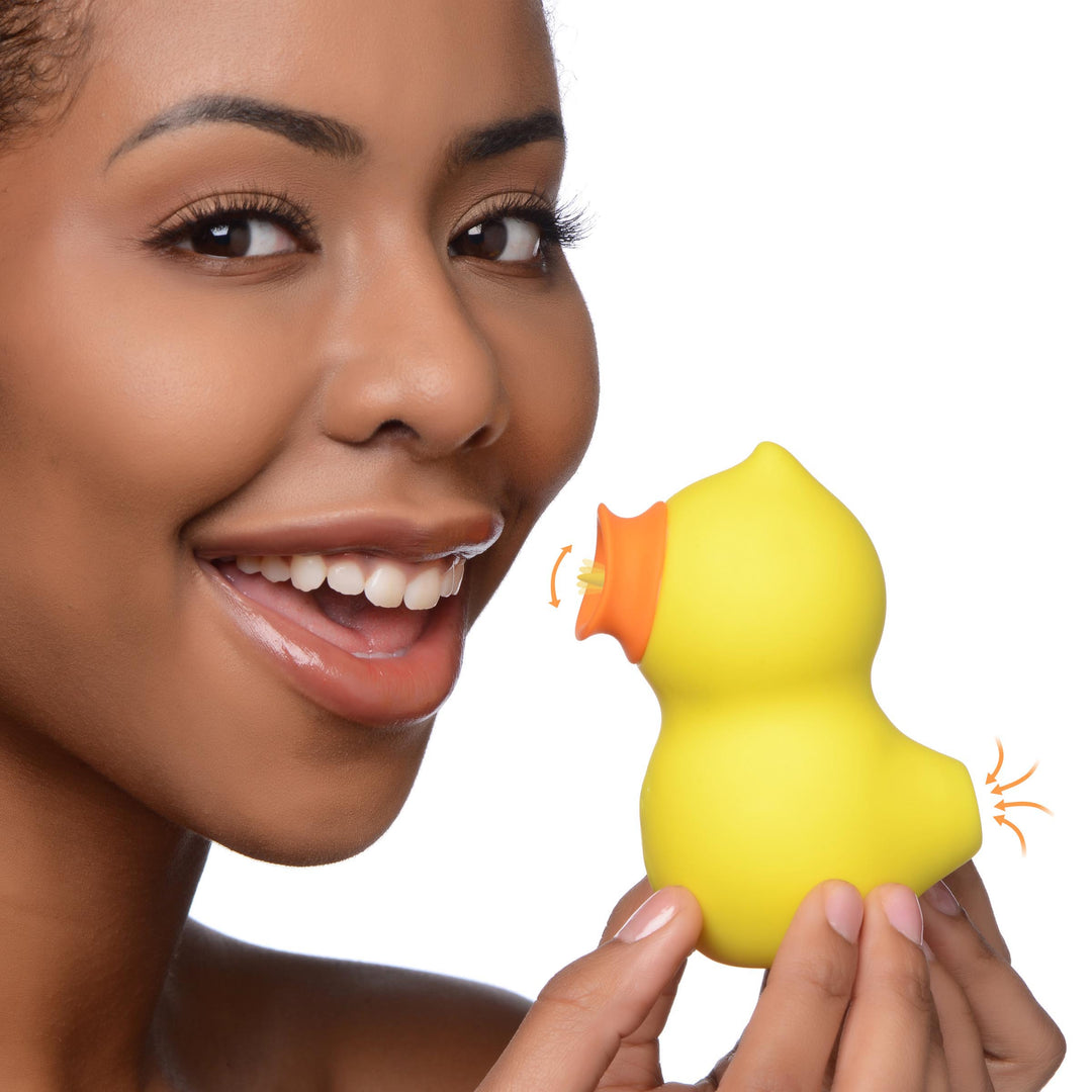 Sucky Ducky Deluxe Clitoral Stimulator - AG833 - UPC-848518045379