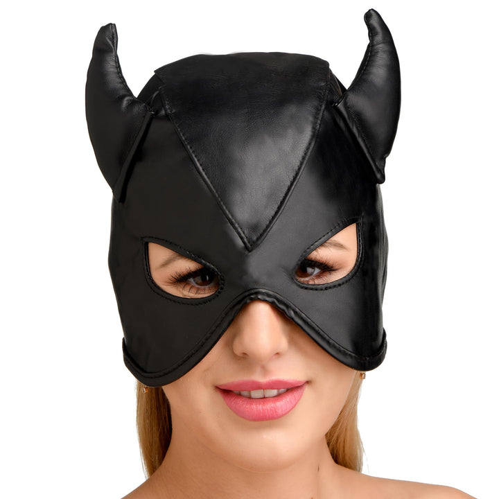 Fetish Hood with Horns - AH058 - UPC-848518048974