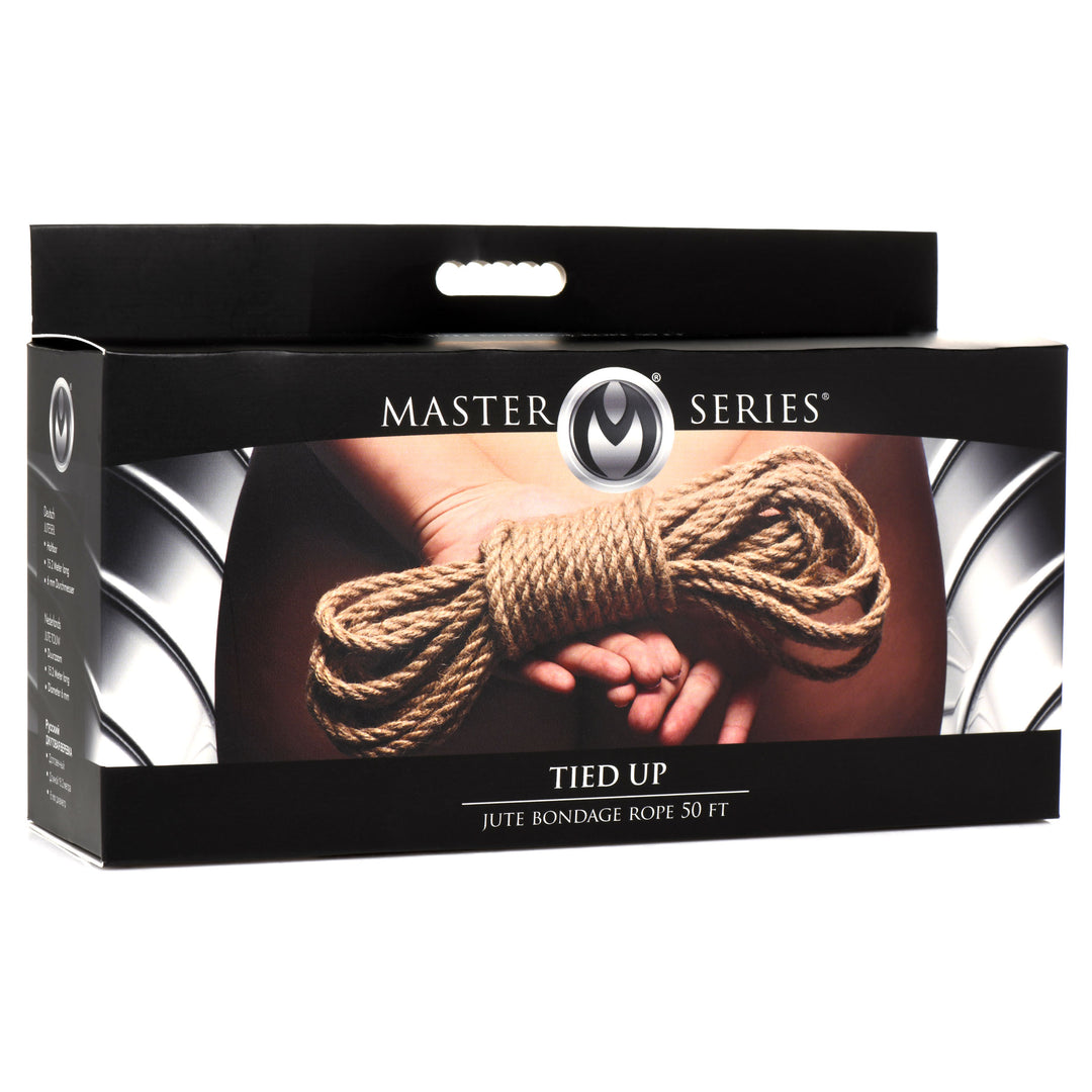 Tied Up Jute Bondage Rope - 50 Feet