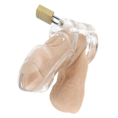 CB-3000 Male Chastity Device - CB3000-Clear - UPC-94922298560