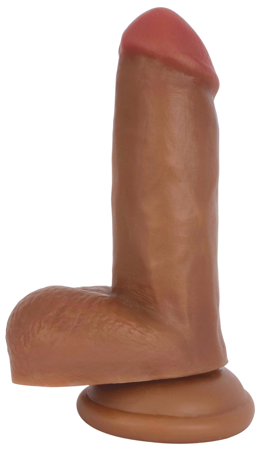 Jock Medium Suction Cup Dildo with Balls - 6 Inch - CN-09-0472-12 - UPC-653078940770