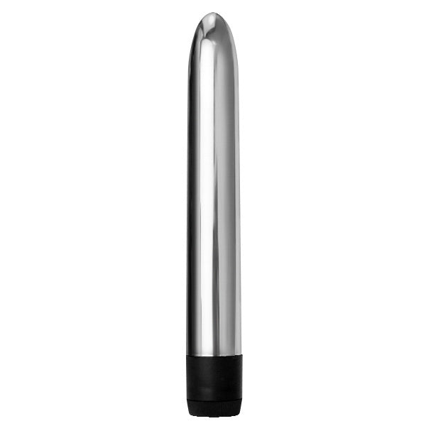 Trinity 7-Inch Slim Silver Vibrator - EC130 - UPC-811847010400