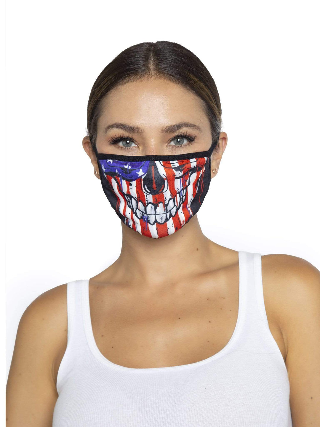 Americana Skull Face Mask