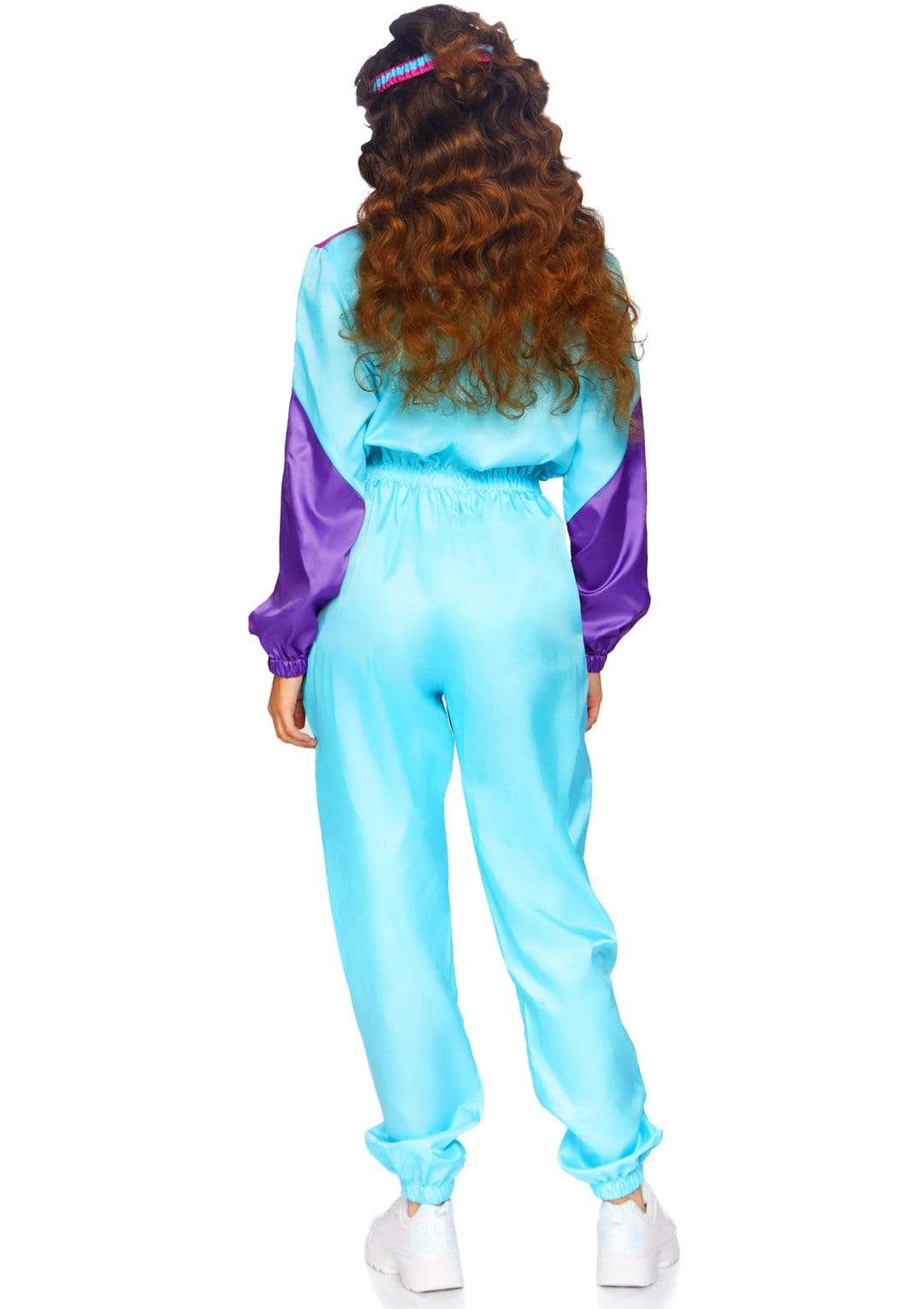 Awesome 80's Zip Up Track Suit with Matching Headband