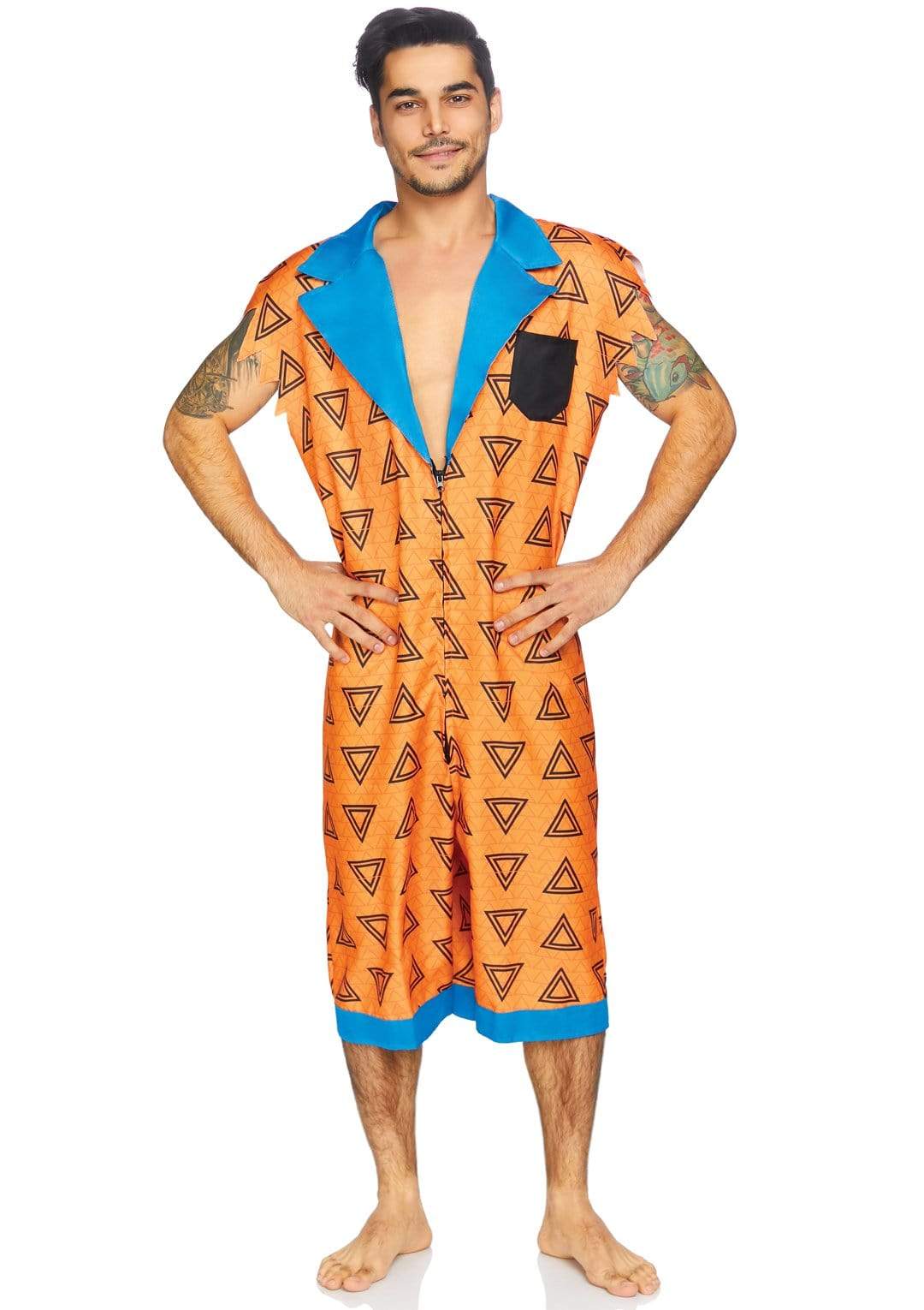 Bedrock Bro Shorts Jumpsuit with Pockets