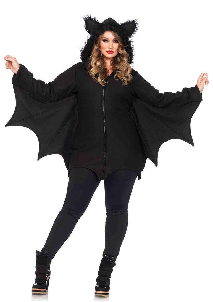 Cozy Bat Dress with Bat Wing Sleeves