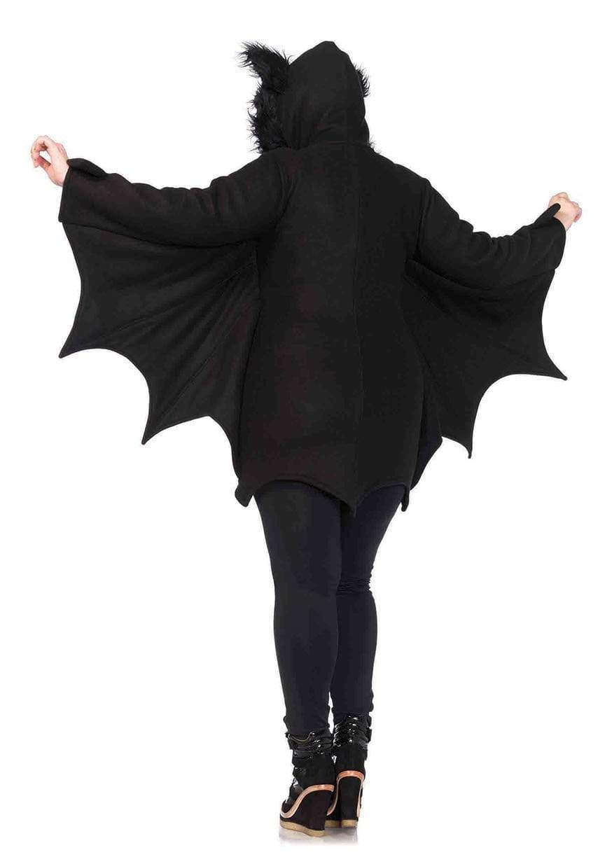 Cozy Bat Dress with Bat Wing Sleeves
