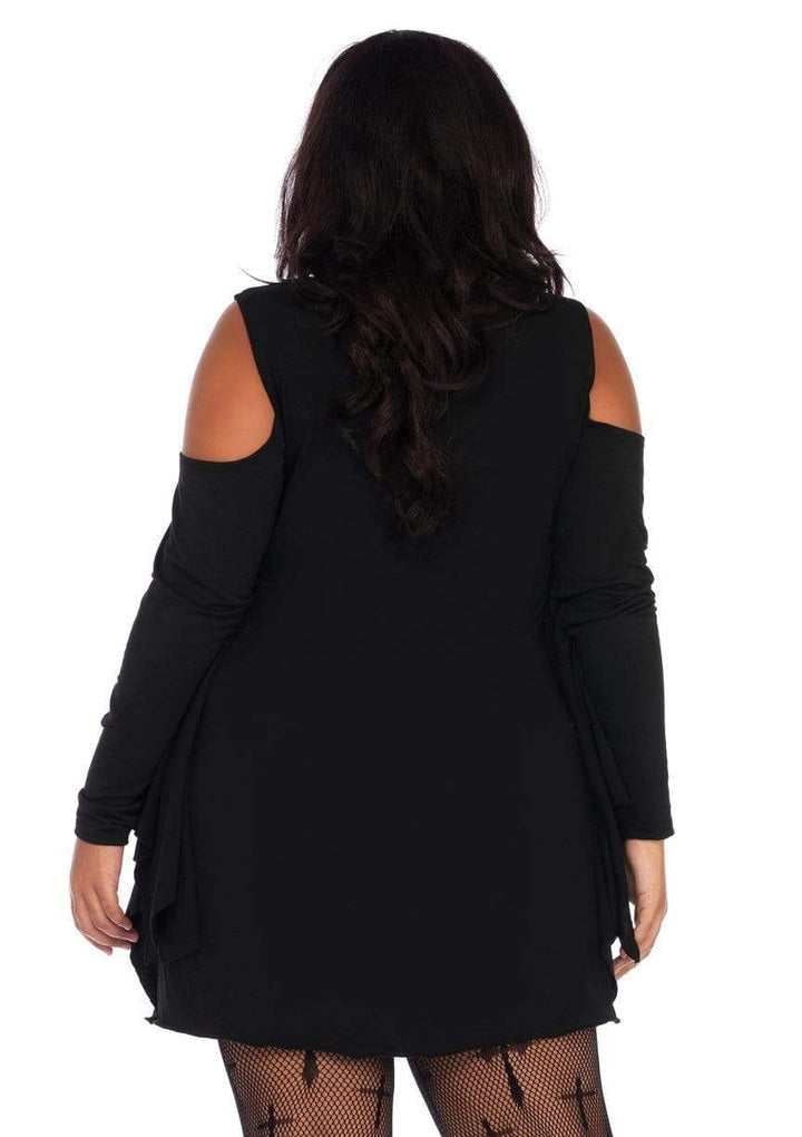 Cozy Spiderweb Dress with Spider Web Wing Sleeves