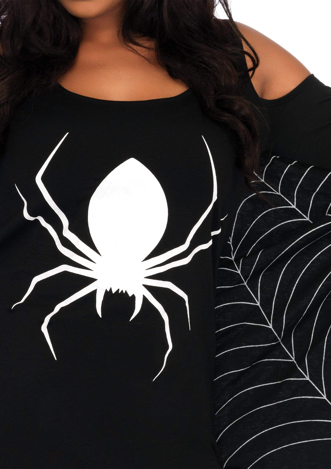 Cozy Spiderweb Dress with Spider Web Wing Sleeves