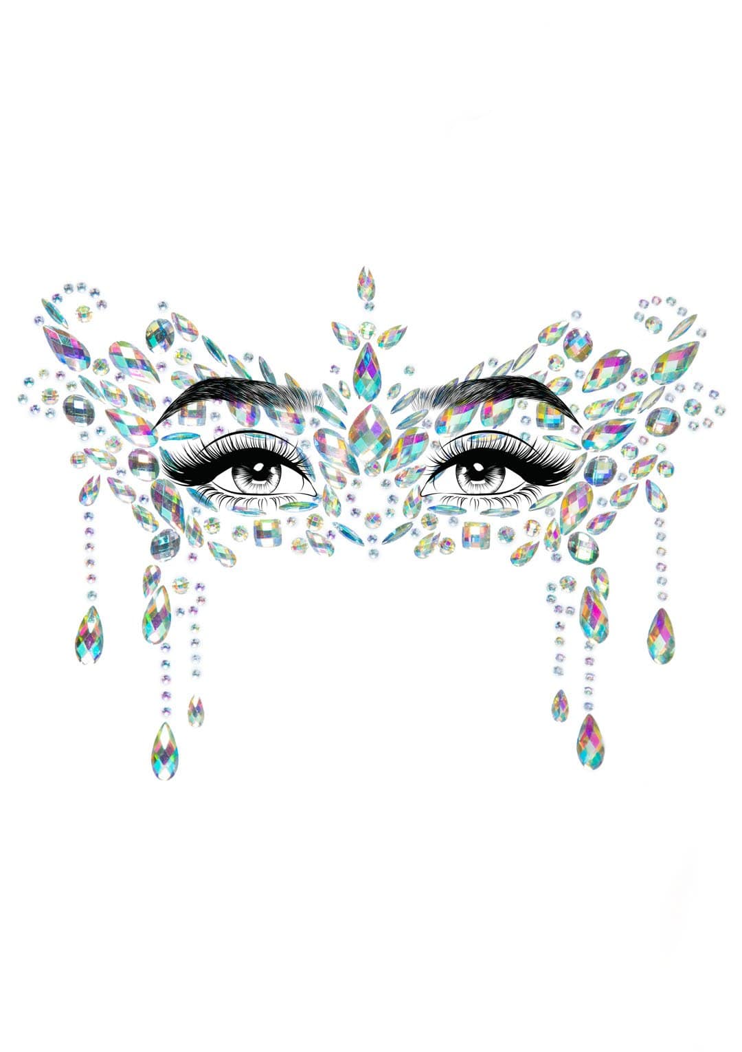 Masquerade Face Jewels