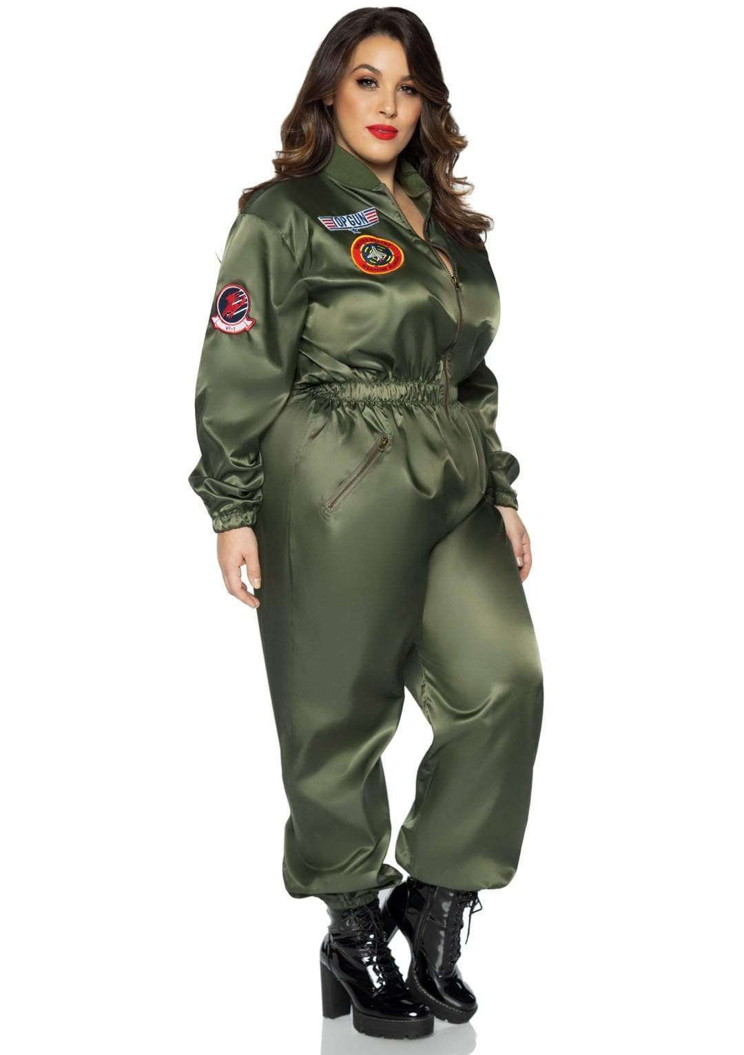 Top Gun Parachute Flight Suit with Maverick and Goose Name Badges