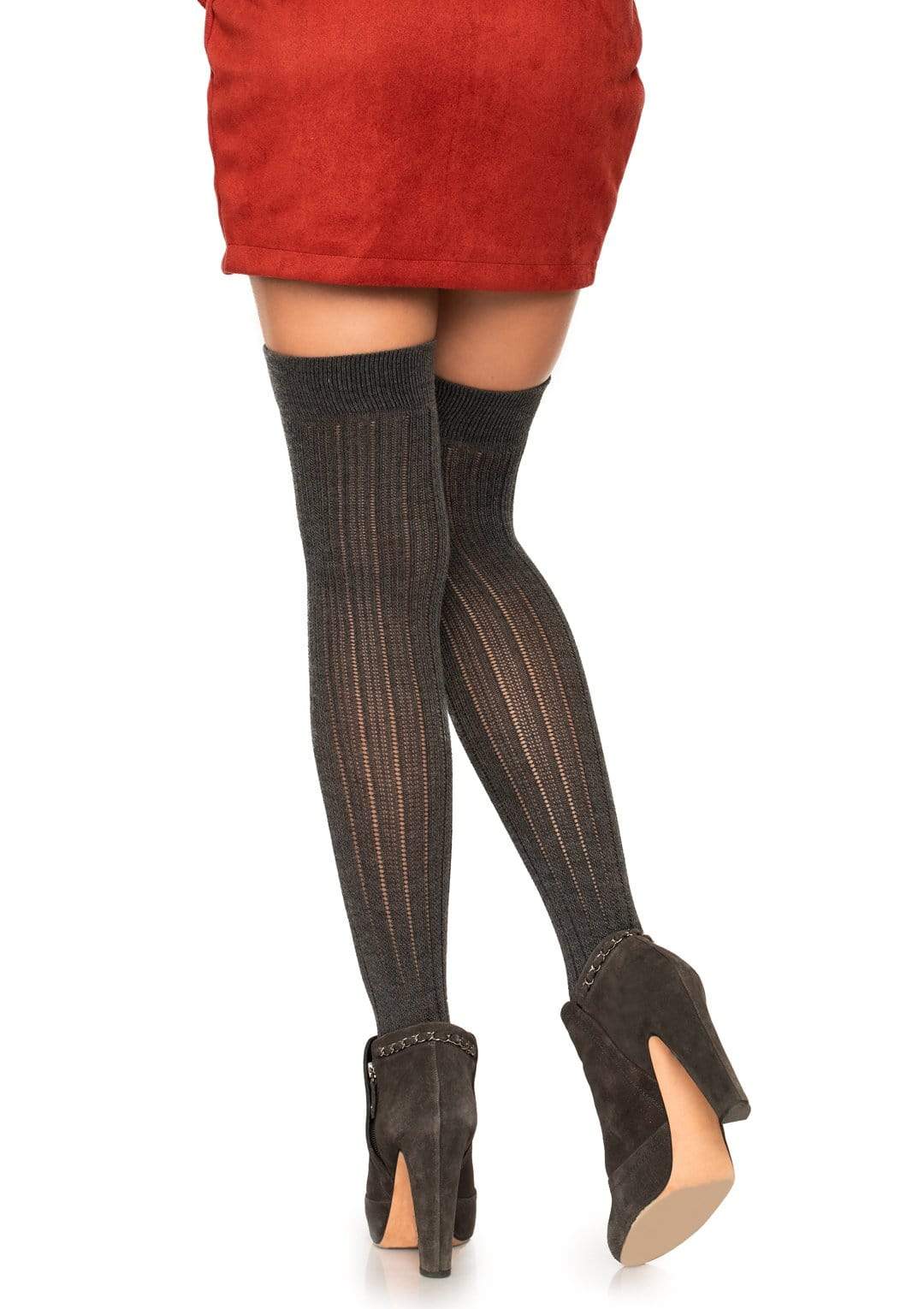 Rib Knit Over the Knee Socks