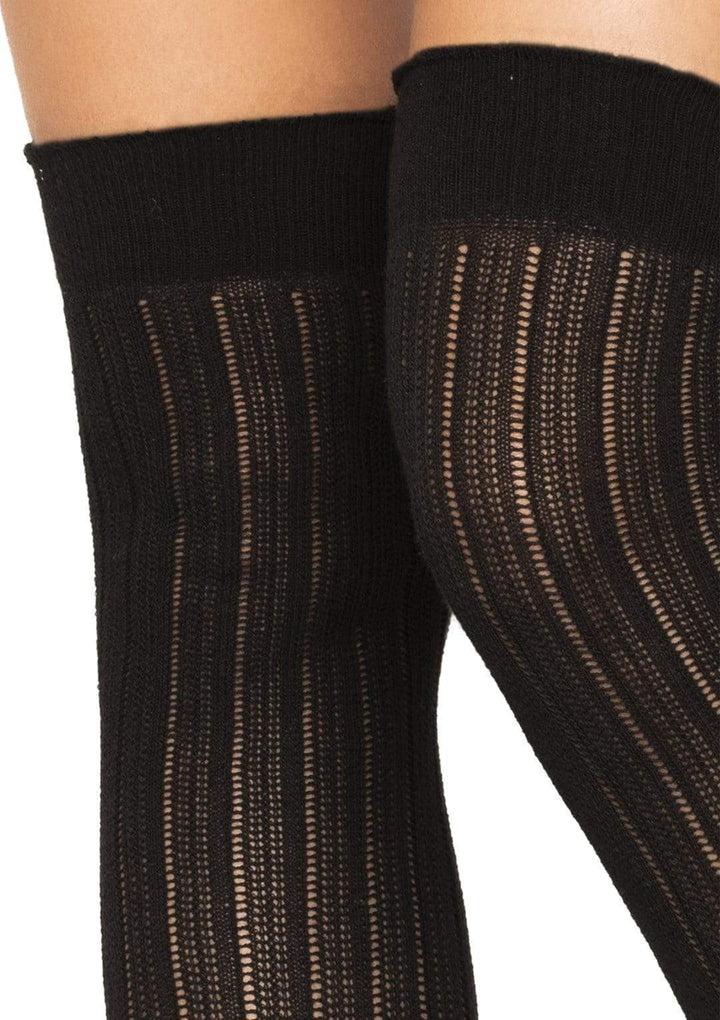 Rib Knit Over the Knee Socks