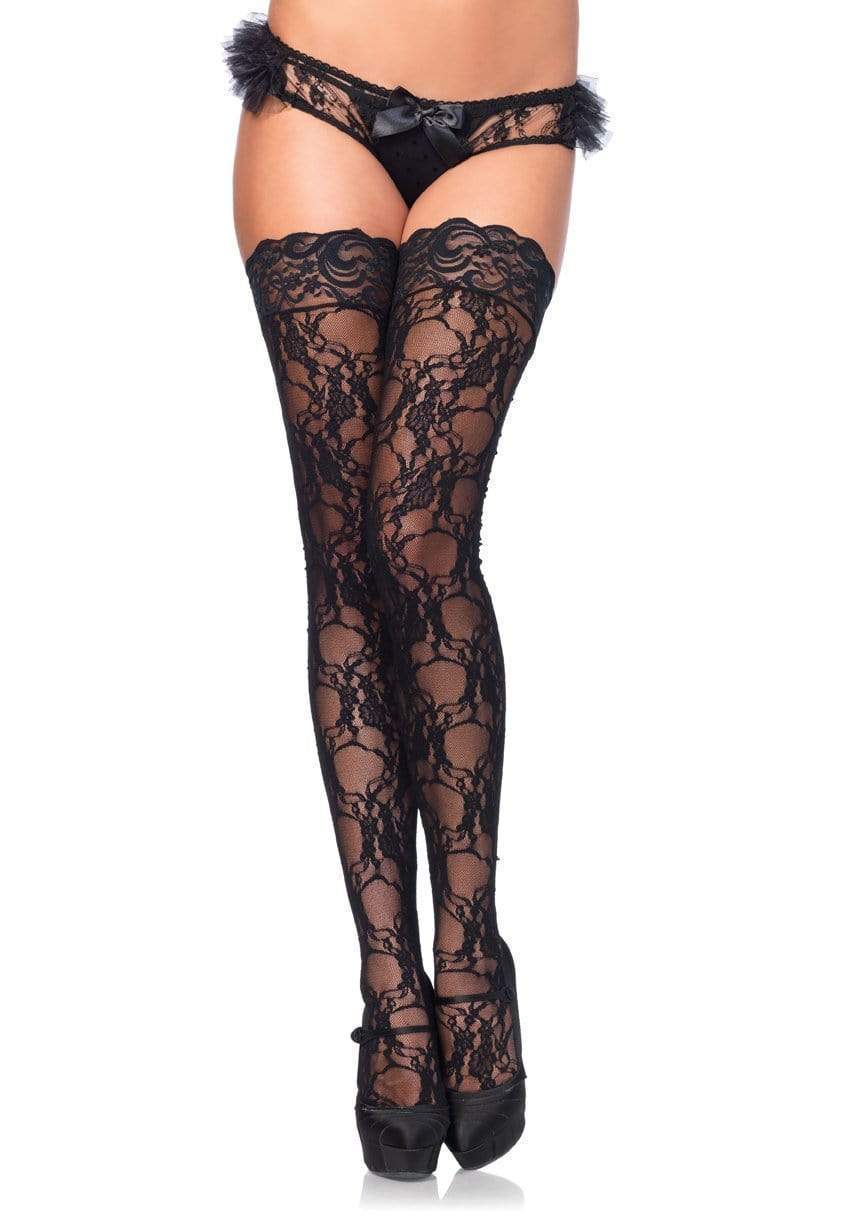 Sexy Floral Lace Stay Up Thigh Highs