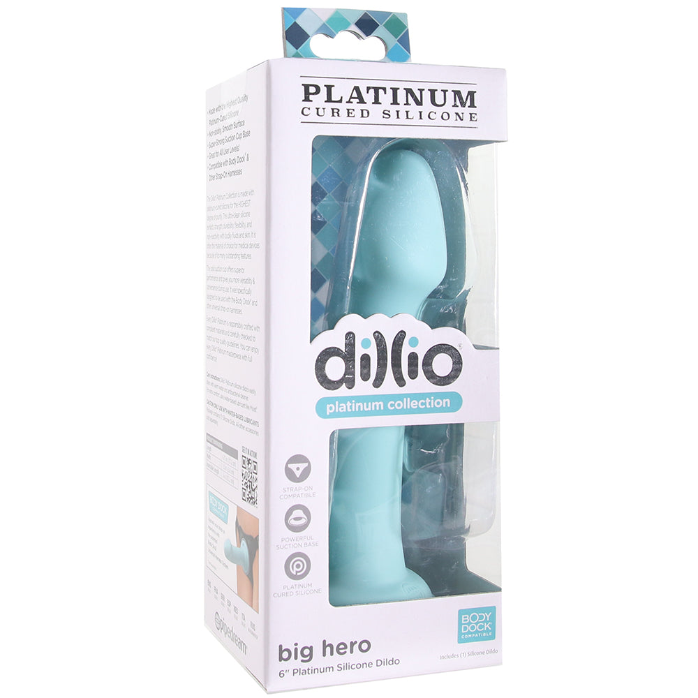 Dillio Platinum Big Hero 6 Inch Dildo