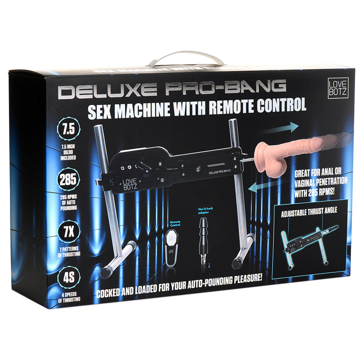 LoveBotz Deluxe Pro-Bang Remote Sex Machine