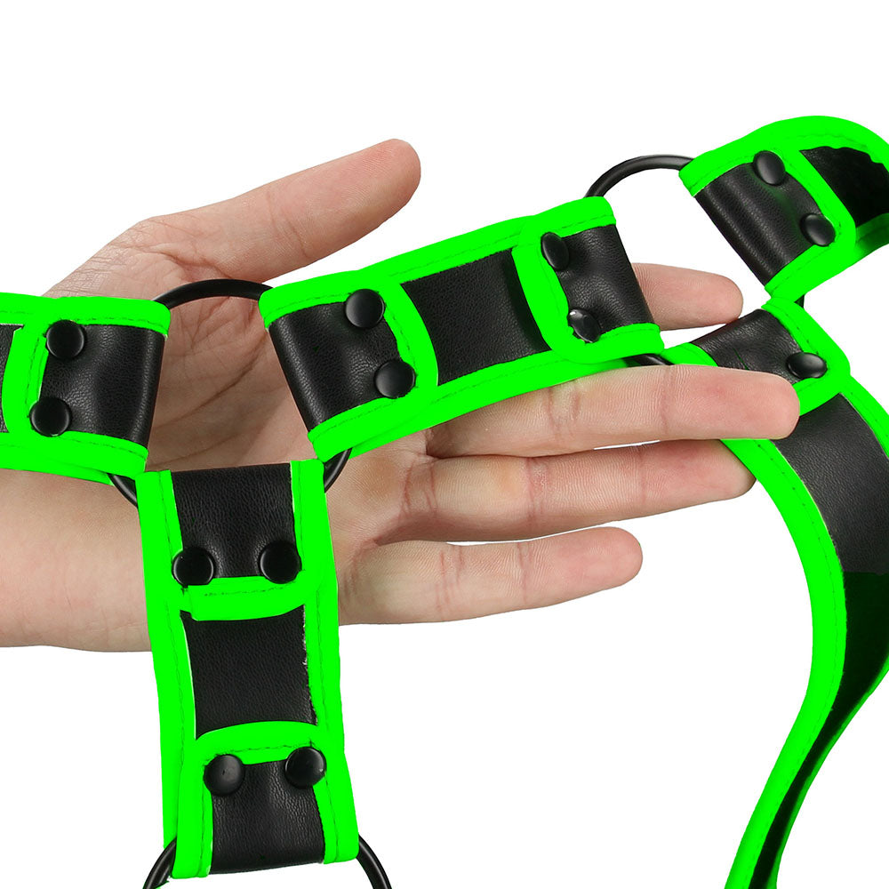 Ouch! Glow In The Dark Upper Body Harness
