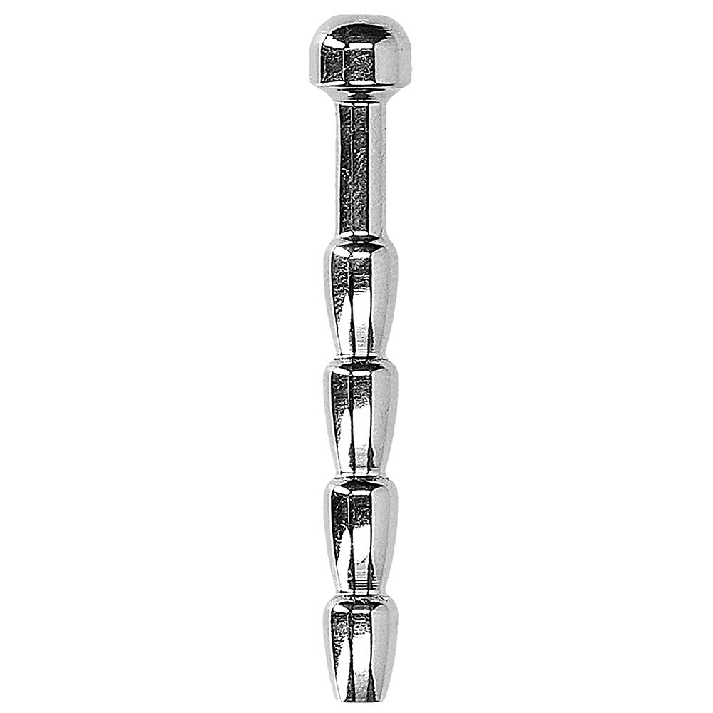 Ouch! Bumpy Steel 6mm Hollow Urethral Plug