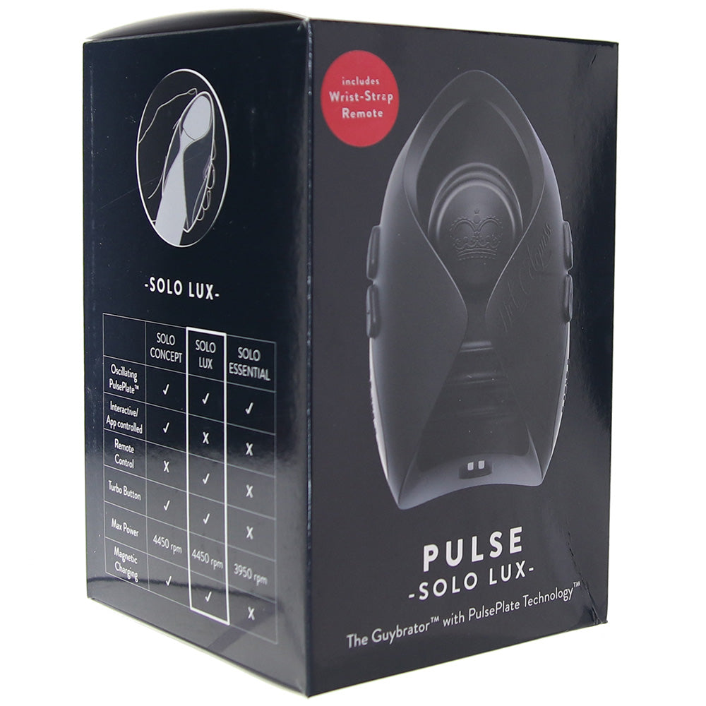 Pulse Solo Lux Remote Guybrator