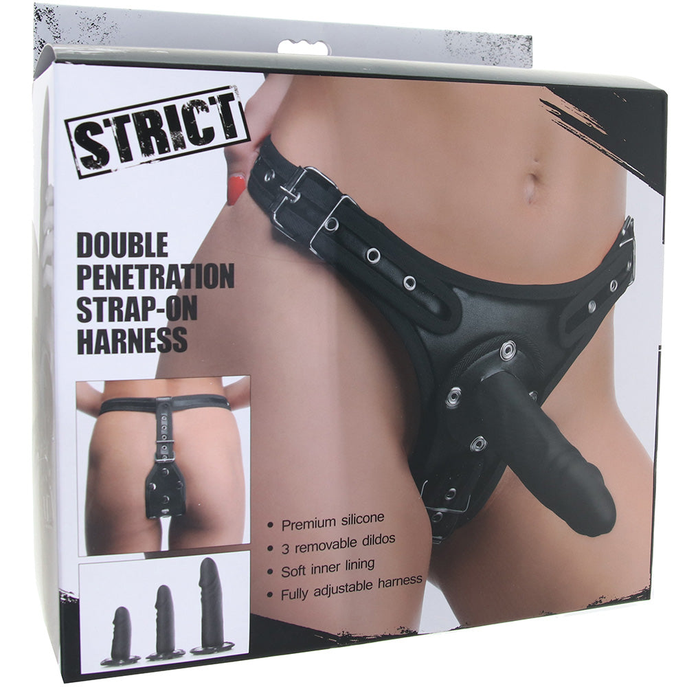 Strict Double Penetration Strap-On Harness