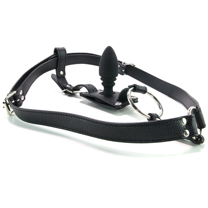 Strict Male Harness with Silicone Anal Plug