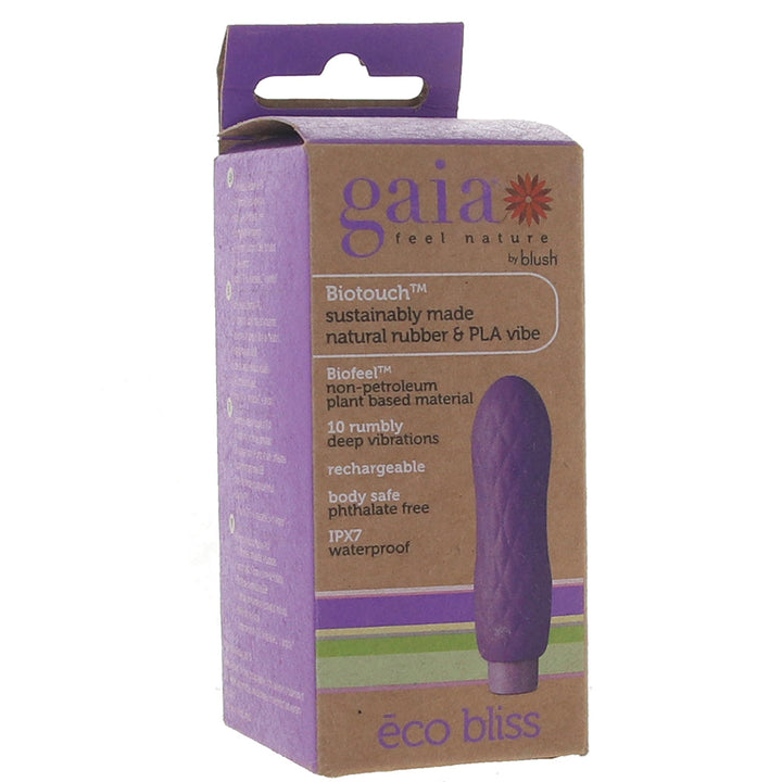 Gaia Eco Bliss Silicone Bullet Vibe