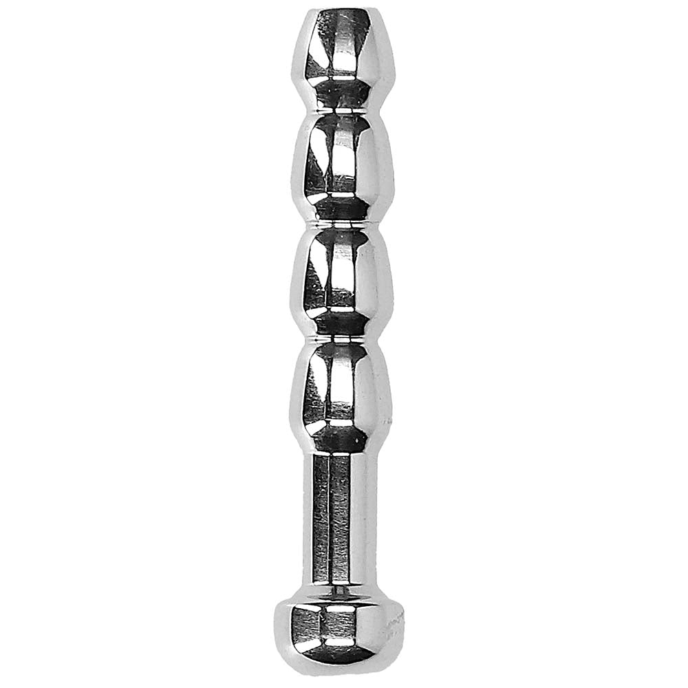 Ouch! Bumpy Steel 9mm Hollow Urethral Plug