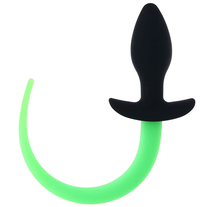 Ouch! Glow In The Dark Puppy Tail Plug