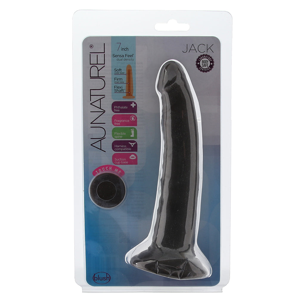 Au Naturel 7 Inch Jack Sensa Feel Dildo