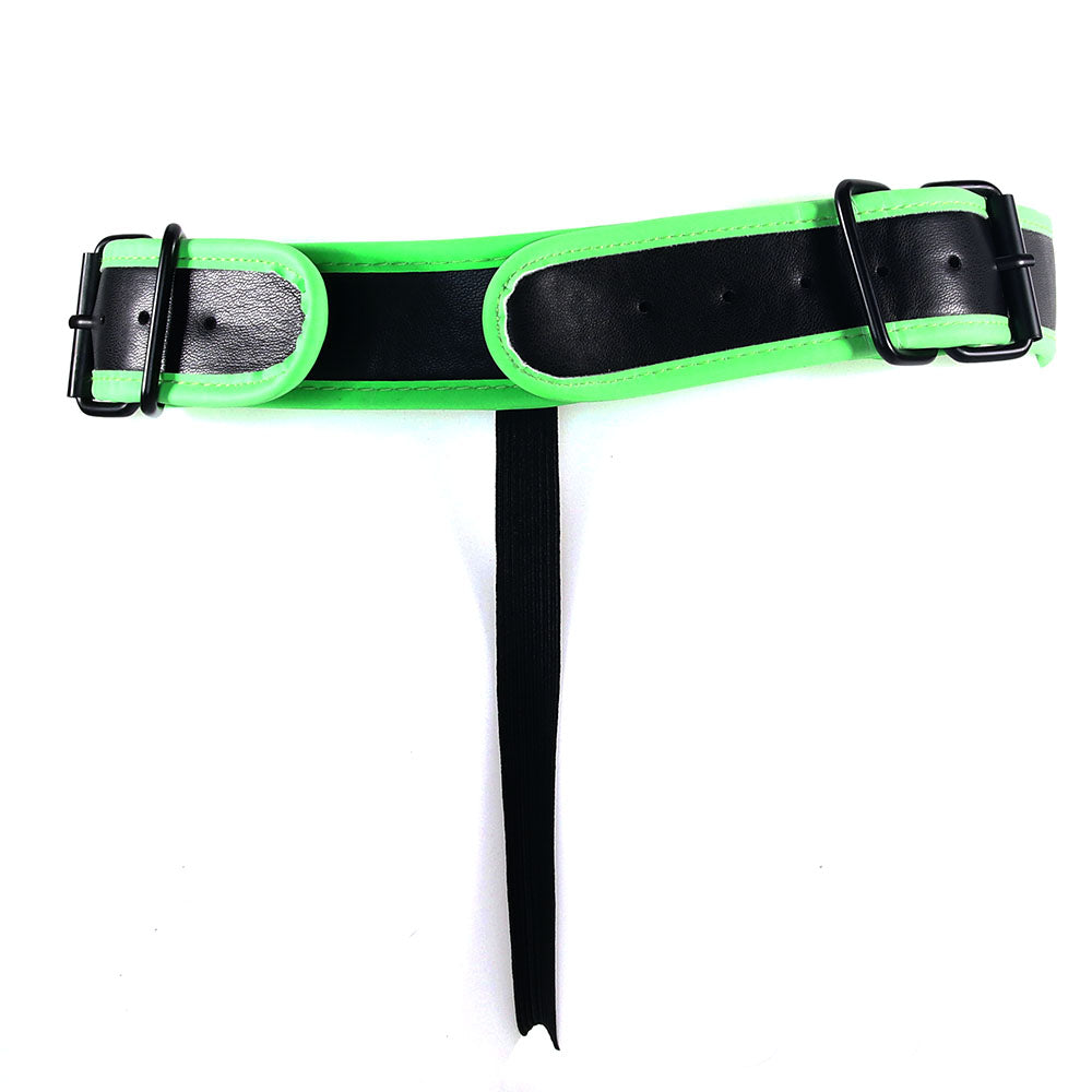 Ouch! Glow In The Dark Front Buckle Jock Strap
