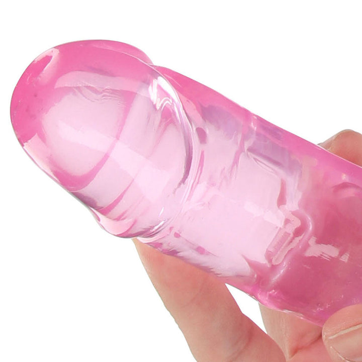 RealRock Crystal Clear Jelly 18 Inch Double Dildo