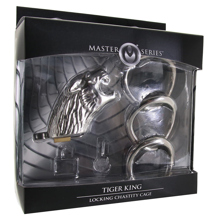 Master Series Tiger King Chastity Cage