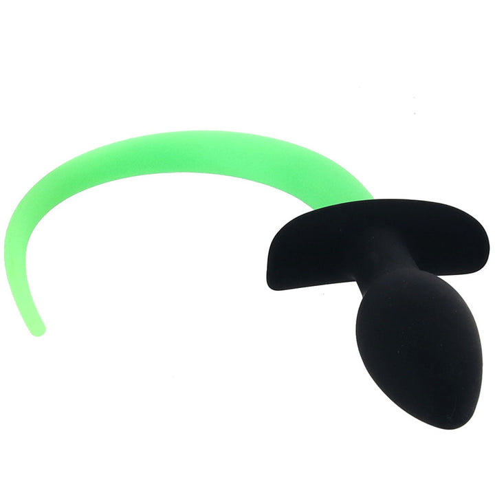 Ouch! Glow In The Dark Puppy Tail Plug