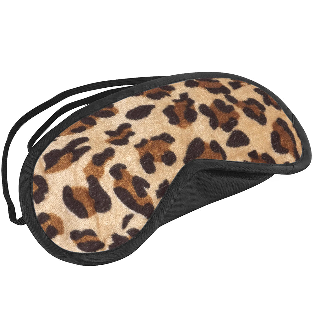 Lux Fetish Peek-A-Boo Leopard Love Mask