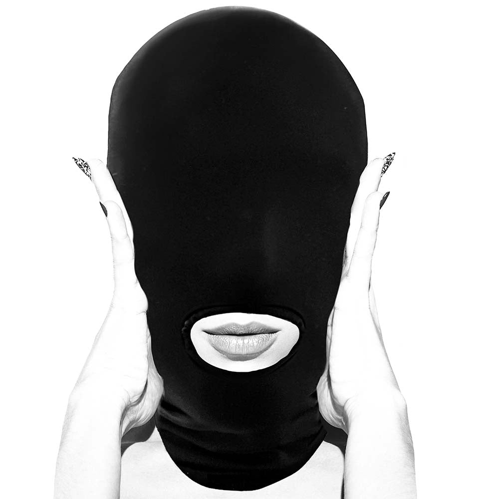 Black & White Open Mouth Submission Mask