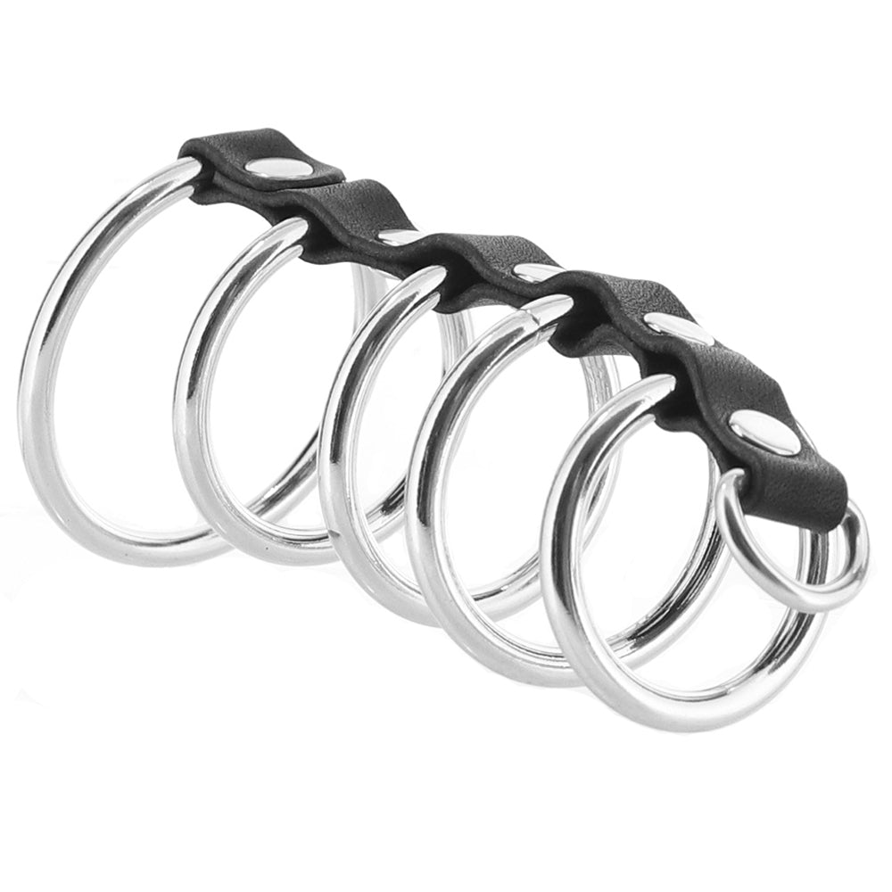 Strict Gates of Hell Leather Chastity Device