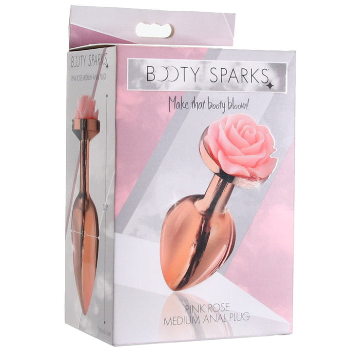 Booty Sparks Pink Rose Gold Anal Plug