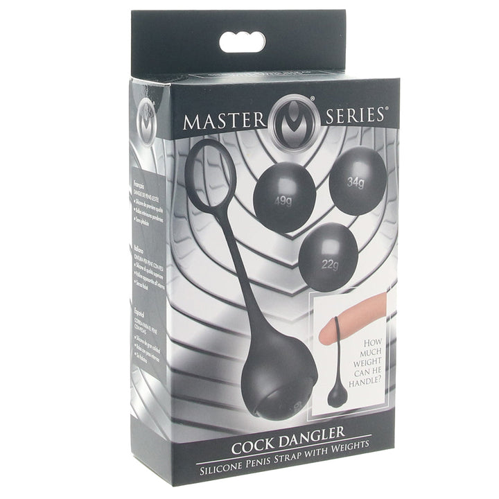 Master Series Cock Dangler Penis Strap with Weights