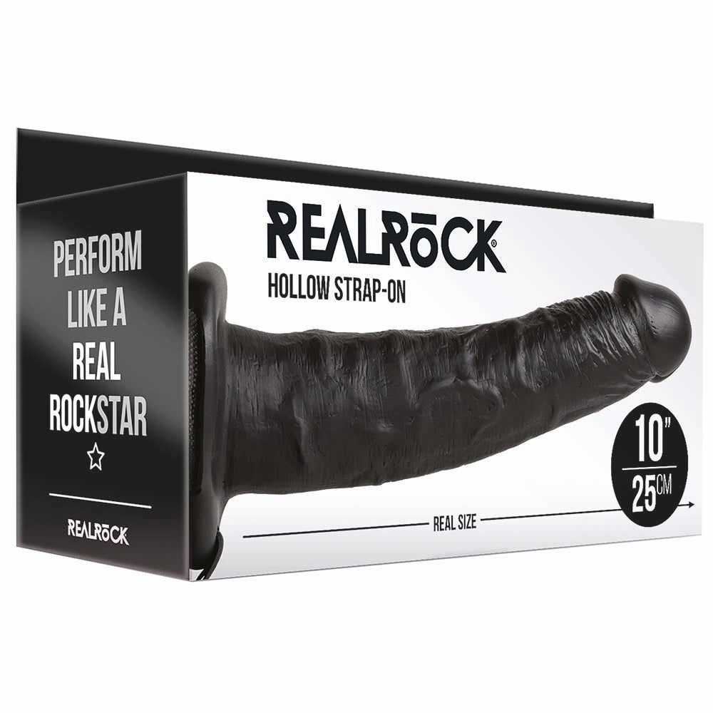 Real Rock Hollow 10 Inch Strap-On