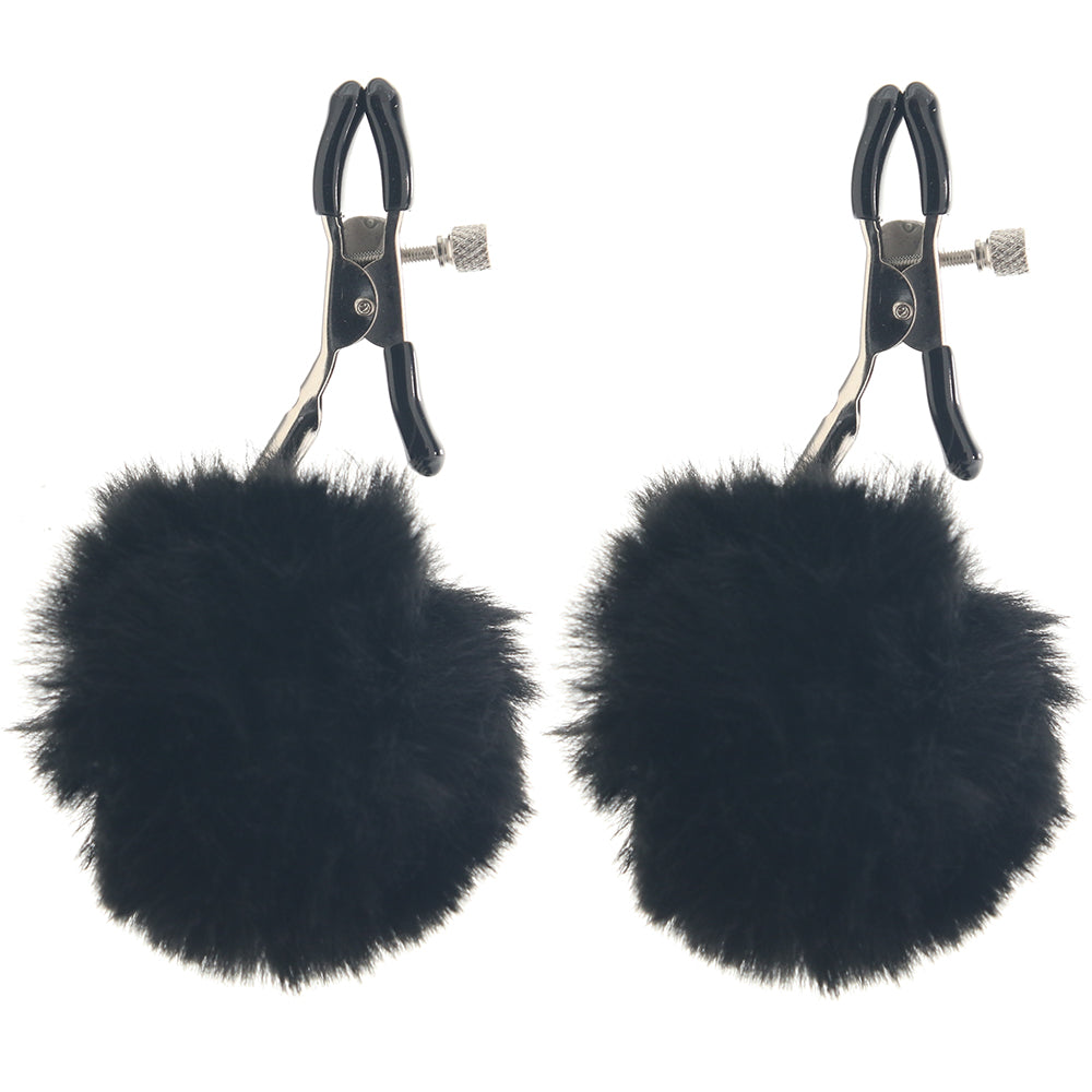 Sexy AF Puff Ball Nipple Clamps