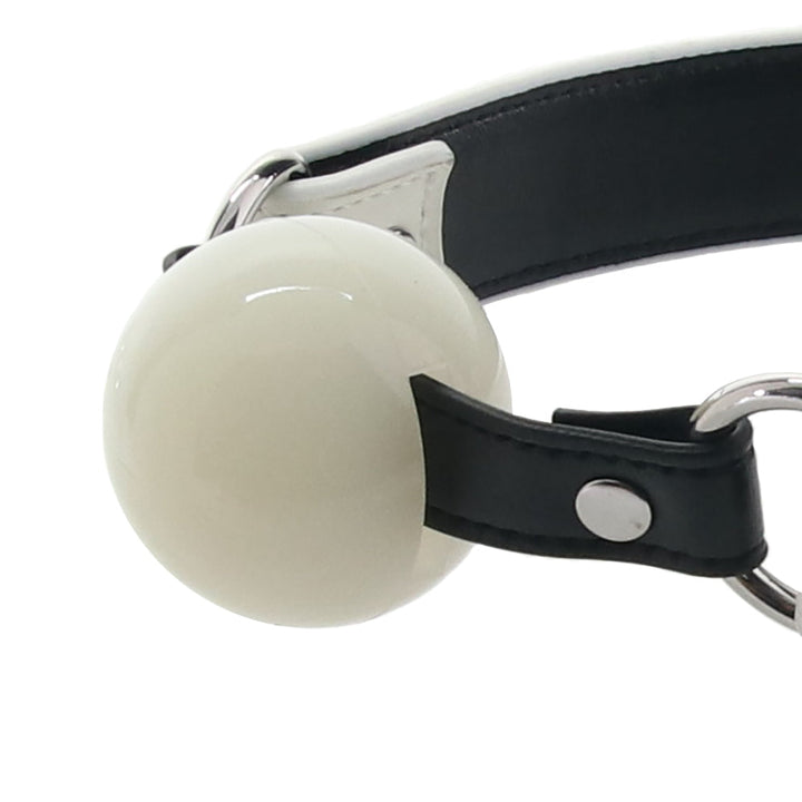 Deluxe Glow In The Dark Silicone Ball Gag