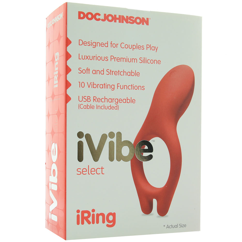 iRing Vibrating Silicone Cock Ring