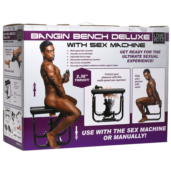 Love Botz Deluxe Bangin' Bench with Sex Machine