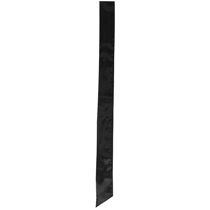 Black & White Satin Bondage Tie