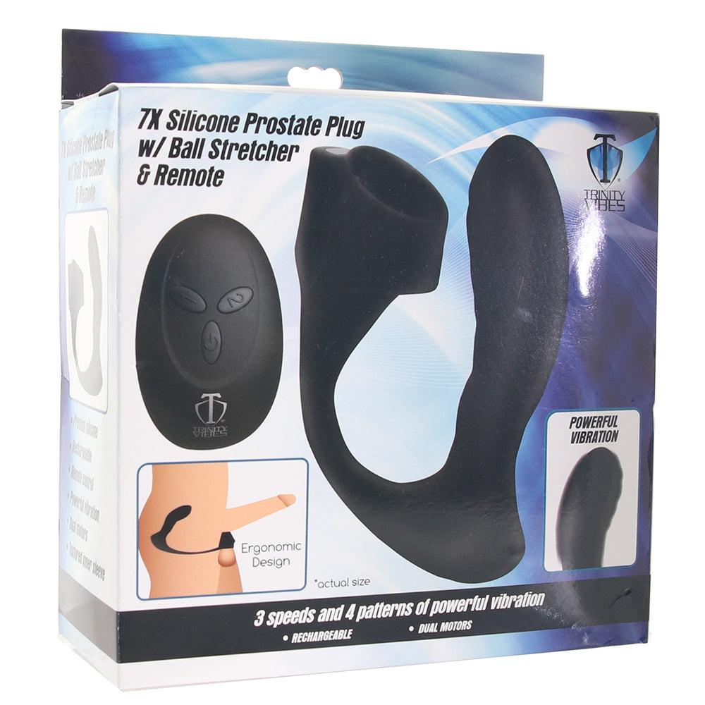 Trinity Vibes Remote Prostate Plug and Ball Stretcher