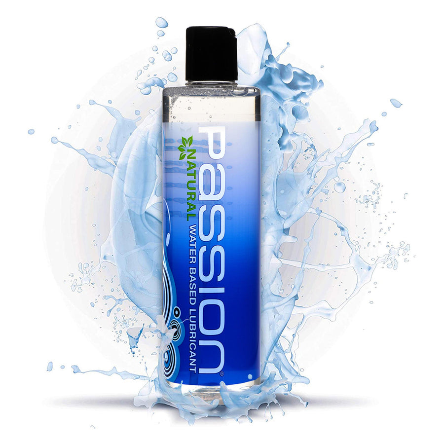Passion Natural Water-Based Lubricant - 10 oz - PL100-10oz - UPC-848518049339