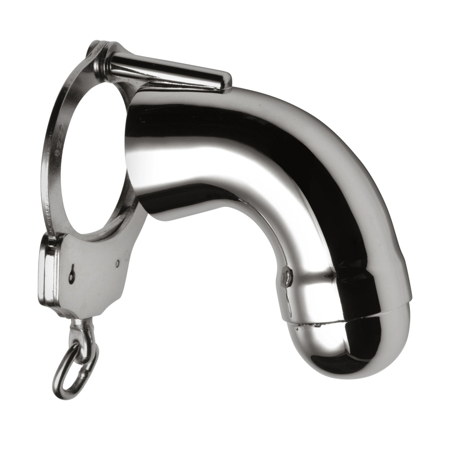 Stainless Steel Chastity Cock Cuff - SL103 - UPC-848518014054