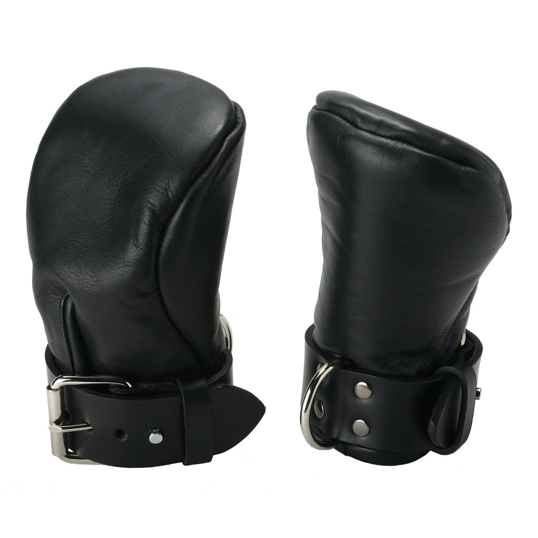 Strict Leather Deluxe Padded Fist Mitts- ML - ST540-ML - UPC-811847013180