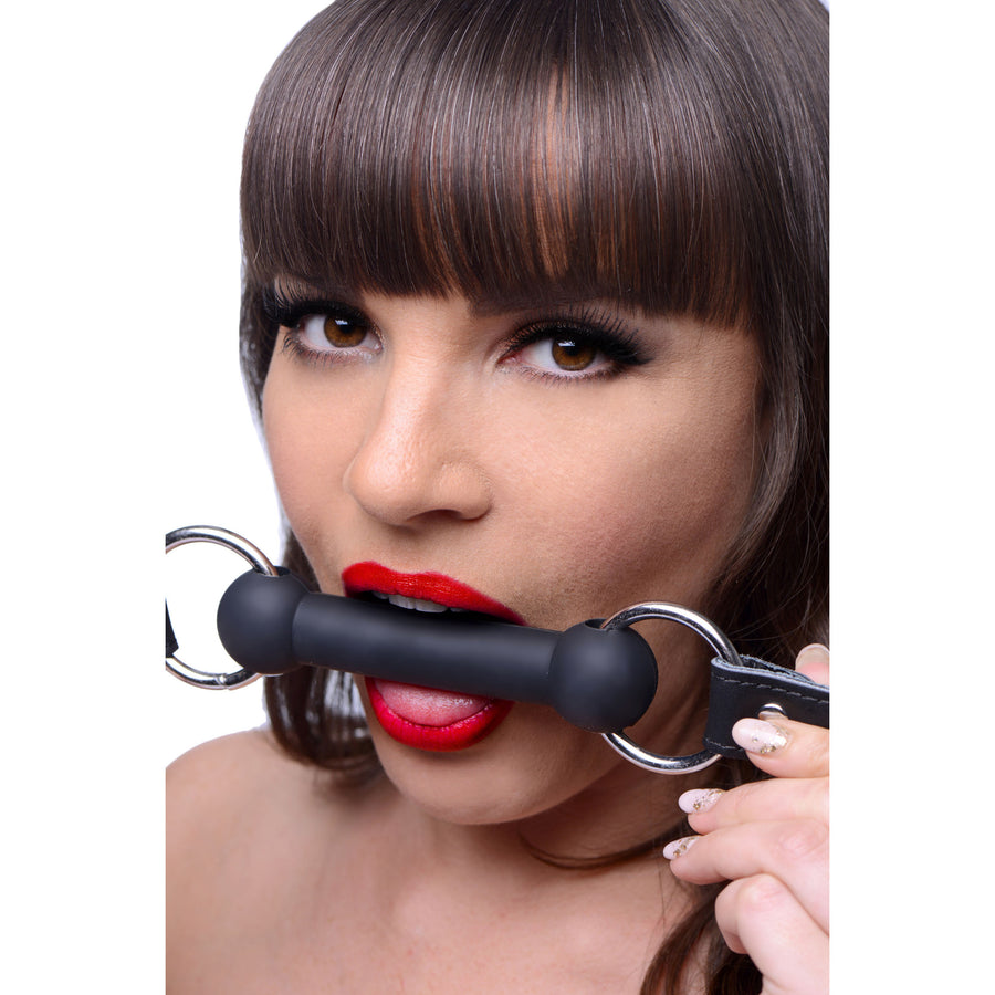 Strict Leather Silicone Bit Gag - ST610 - UPC-811847013395